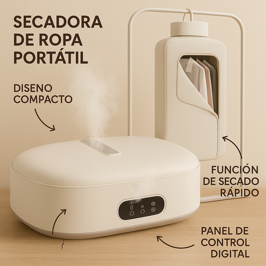 🧼 SECADORA PORTÁTIL RECOMENDADA